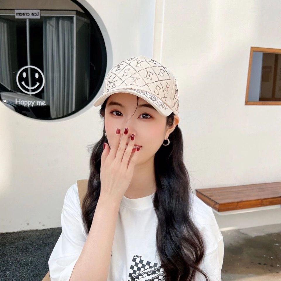 Diamond-encrusted Letter Cap Children's Spring and Autumn Summer Fashion Versatile Temperament Baseball Cap