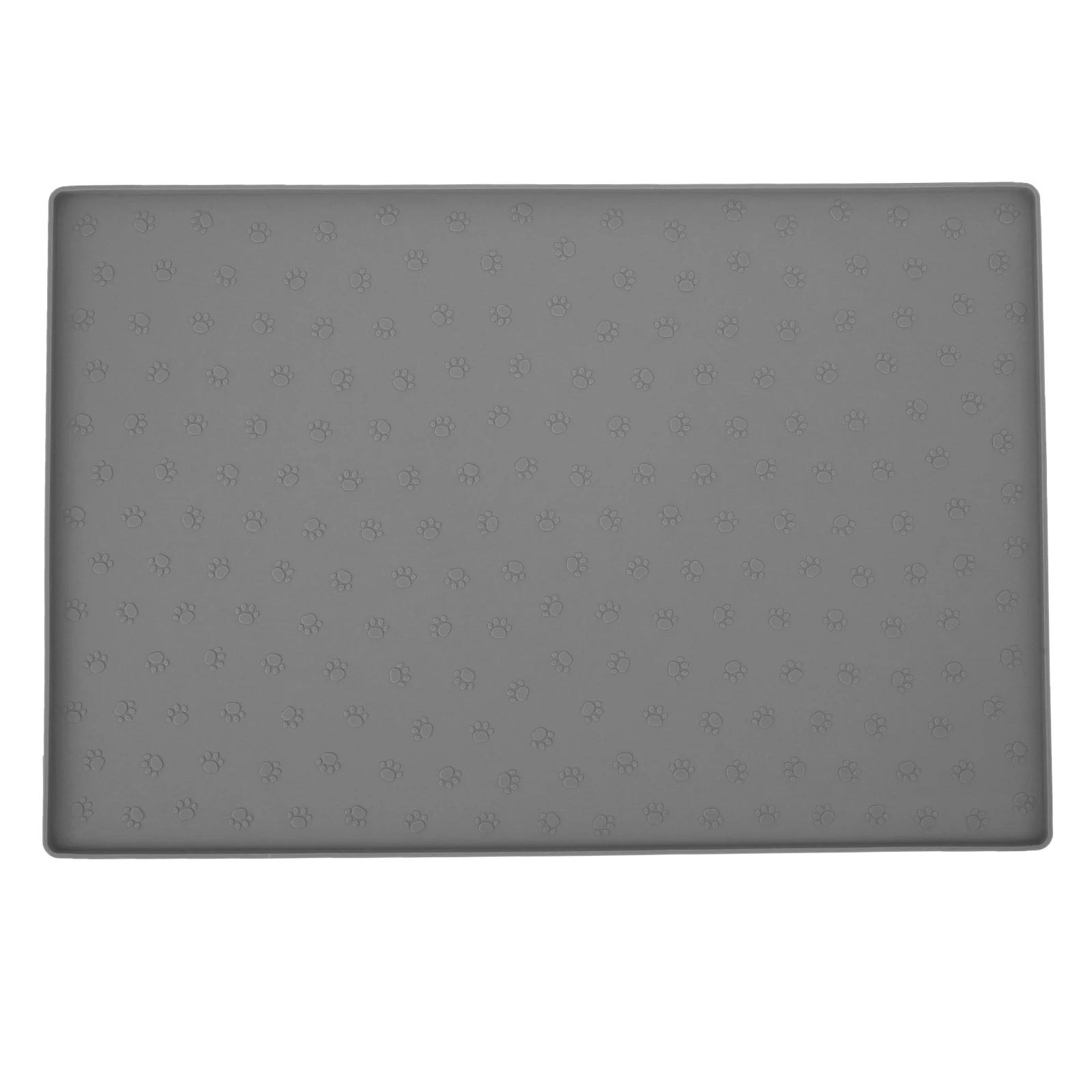 

Cat Litter Mat Pet Toilet Waterproof Silicone Non Slipping Wear-Resistant Washable Pet Litter Mat Clean Supplies