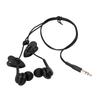 Waterproof Short Cord Headphones Clear Sound Quality No Knots Swimming Earphones for Surfing Running
