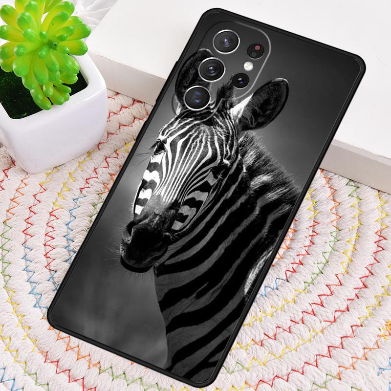 Zebra Animal TPU Phone Case For Samsung Galaxy note 10 pro S26 S25 S24 S23 S22 Ultra Plus S21 FE S20 Shockproof Cover