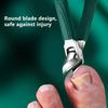 25° Angled Splash-Proof Nail Clipper Set Wide Mouth Curved Ultra-Sharp Blades Diagonal Anti-splash Unisex for Men Women