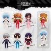 Neon Genesis Evangelion EVA  Ayanami Rei Katsuragi Misato Asuka Langley Action Figure Model  Toys Birthday Gift
