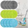 16 Cm Microfiber Pads, 12 Pieces Replacement Cloth for Round Mop, Absorbent Mop Pads, Suitable for Hurricane Floating Mop