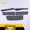 17 Outlander Insect Screen Sequin Radiator Mesh Cover Stickers - Decorative Car Body Accessories