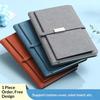 Hot Selling Direct Supply Business Office Meeting A5 Notepad Imitation Leather Folding Lock Line Custom Printable Logo Gift