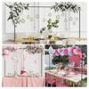 Over The Table Rod Stand Adjustable Length Suitable Reusable For Multi Table Size Metal Balloon Flower Arch Stand Decoration