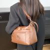 Vintage Damen Schultertasche Weiches Leder Mutter Handtasche Umhängetasche