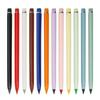 12-Color Erasable Eternal Pencils for Children - No Sharpening Needed, Ideal for Students and Drawing.