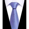 Elegant European & American Men's 8CM Hand-tied Silk Polyester Tie - Casual Business Style