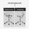 KERUNNI ESD Stainless Steel Square Stool