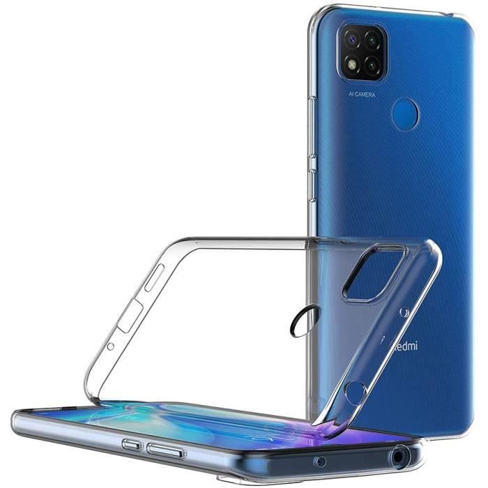 Case - Phonillico® - Xiaomi REDMI 9C NFC - Silicone Gel TPU - Ultra Thin - Transparent