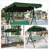 Swing Seat Canopy Replacement Waterproof Garden Courtyard Outdoor Swing ChairAwning Cover Swing Top Cover Sun Shade