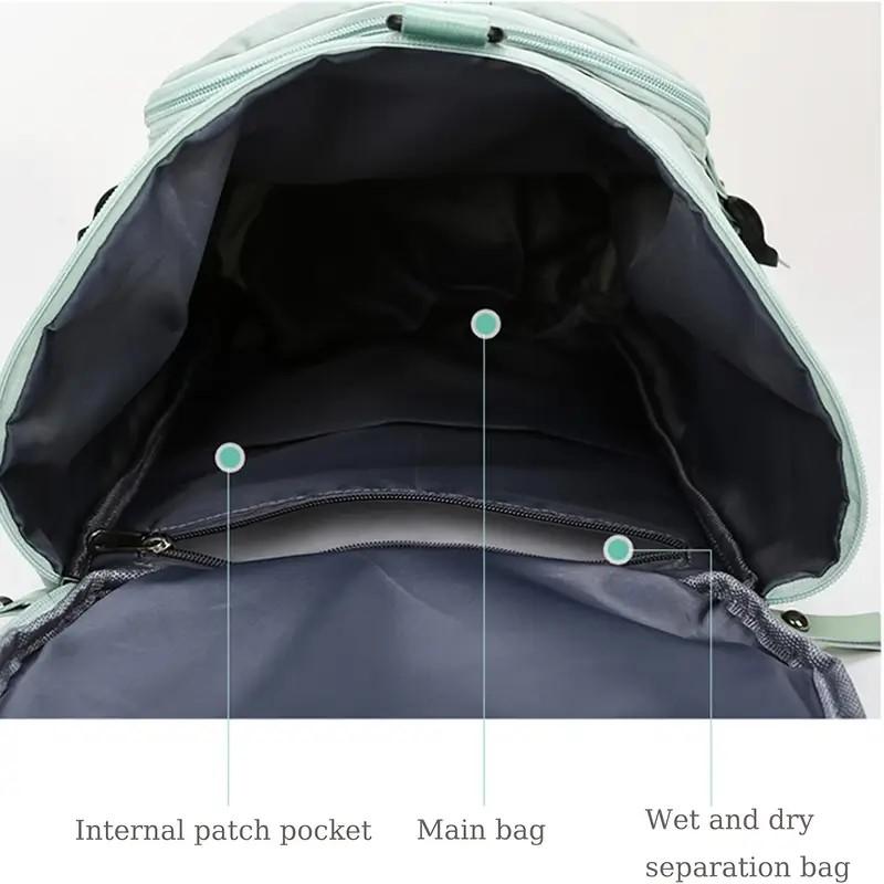 Velkokapacitní úložná taška Cestovní taška Tote Carry on Duffel Zavazadlo Vodotěsný Batoh Kabelka Oxford Přes rameno Ženy
