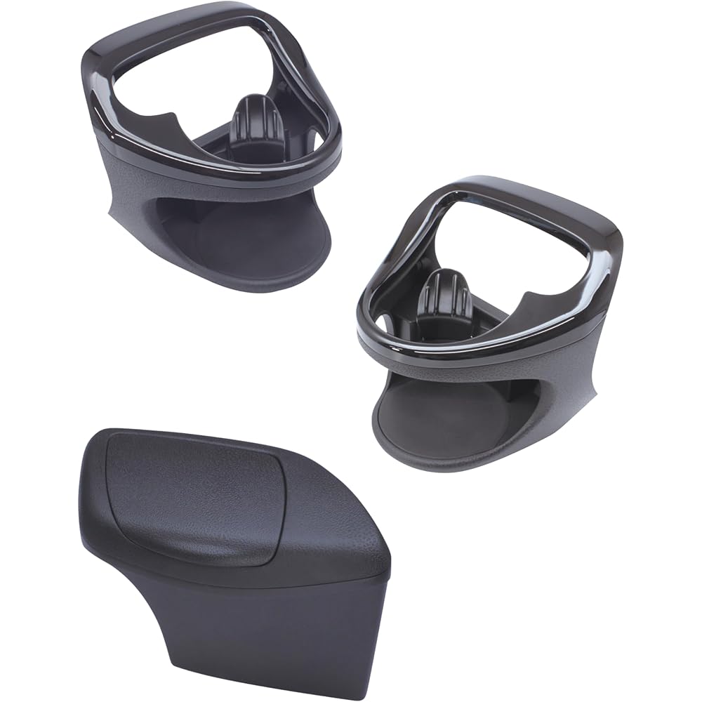 

Tsuchiya Yac Vehicle-Specific Drink Holder and Trash Can Set for Driver and Passenger Seats, Compatible with Yaris, Yaris Cross, and GR Yaris (SY-YA1,