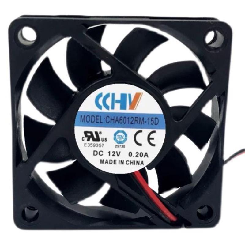 New Cooler Fan for CHA6012RM-15D 6015 12V 0.20A Chassis Power Cooling Fan 60 *60 * 15MM