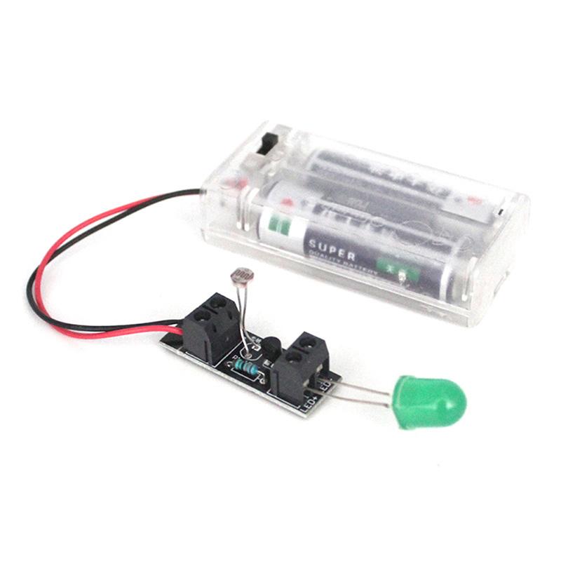 Smart Light Control Sensor Switch Modul Lichtsensorplatine für LED-Nacht 3V DIY Roboterauto Spielzeugproduktion für Kinder