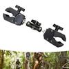 Double Head Clamp Adjustable Arm Camera Mount Easy To Install Super Handlebar for