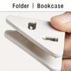 5 multifunctional triangle clips designed for organizing study materials, documents, and books