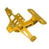Motorcycle License Plate Bracket CNC Aluminium Alloy     Motorcycle License Plate Holder