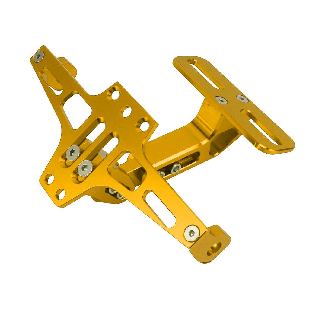 Motorcycle License Plate Bracket CNC Aluminium Alloy Motorcycle License Plate Holder