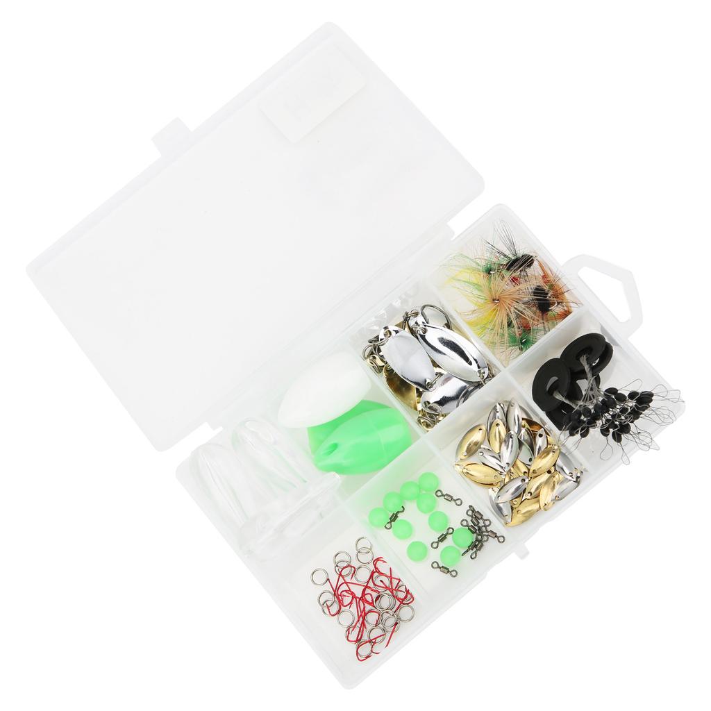 Fishing Fly Sequins Lures Beans Hook Melon Seeds Thrower Fish Tackle Accessories Kit