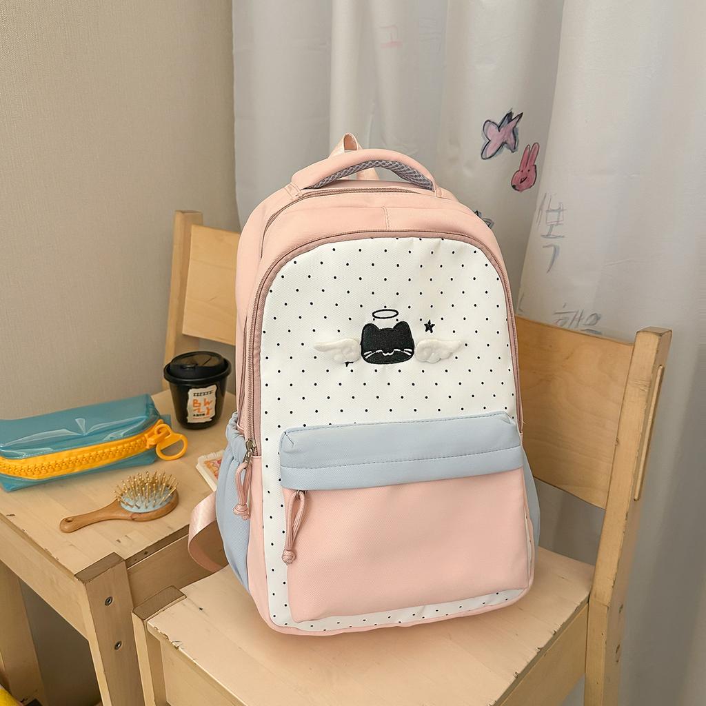 Schoolbag Korean version ins new schoolbag for women, high value, fresh and sweet for primary and secondary school students