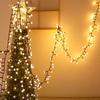 10M 500 LED Firecracker String Light Plug In Cluster Twinkle Lights 8 Modes Fairy Garland Light for Window Wall Outdoor