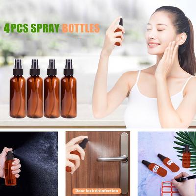 Sticlă cu pulverizator cu lichid Oală cu pulverizare, portabil, reutilizabil, din plastic, 100 ml