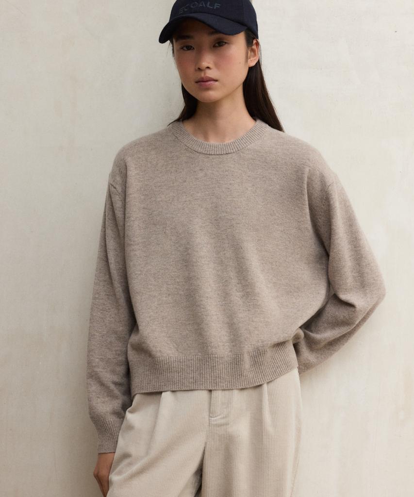Ekoalpeu Women'S Beige Cosmos Sweater