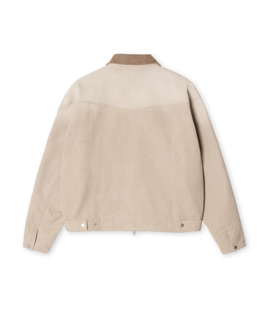 Connect Kinloch Utility Canvas Work Jacket [Beige]