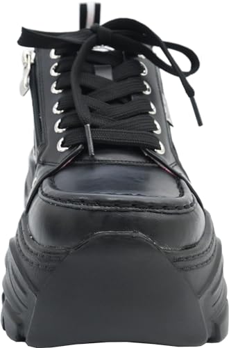 Thick-soled Lace-up Sneakers