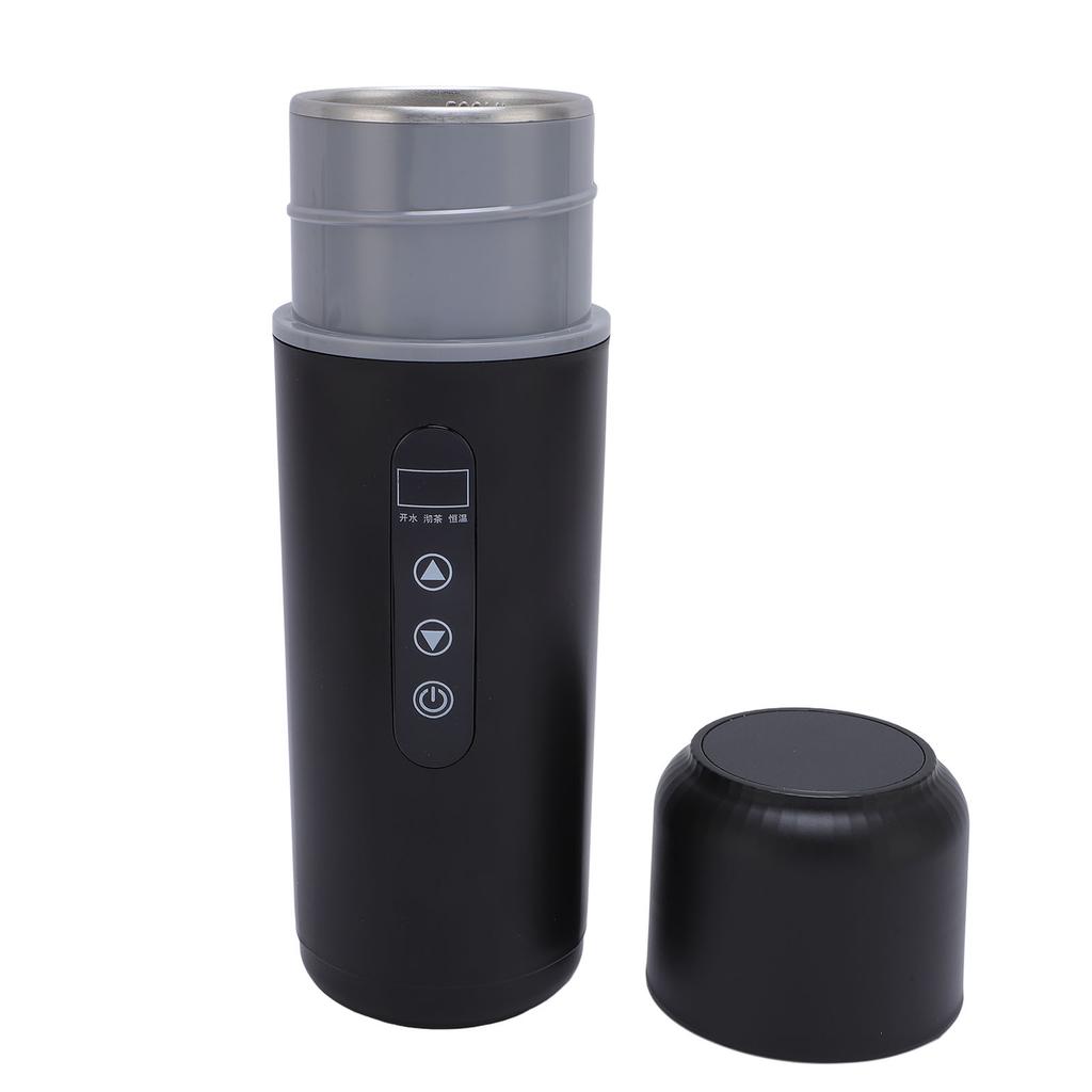 Portable Car Heating Cup 500ml Travel Electric Kettle 12V 24V Portable Water Boiler Heated Cup for Car Truck 316