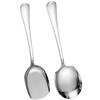 Premium Stainless Steel Large Serving Spoon Serving Spoons for Home Hotel Restaurant Use Scratch Resistant