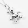 TIFFANY&Co. Teddy bear Necklace Silver925 6g Women Used