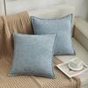 Pillow Cover Does Not Contain Core, Double-sided Chenille Edge Solid Color Pillow, Office Sofa Back Pillow, Bedside Cushion Cover