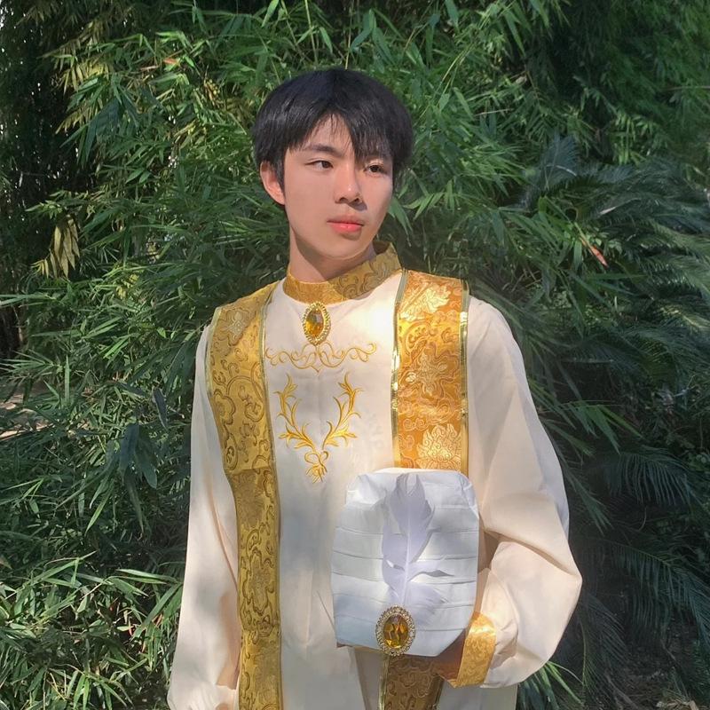 Kostium Cosplay Dorosłego Księcia Arabskiego Bajkowa Magia Cudowna Lampa Stroje Księcia Arabskiego na Halloween Występ Sceniczny