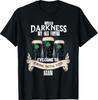 Hello Darkness My Old Friend T-shirt Trèfle Joyeuse Saint-Patrick