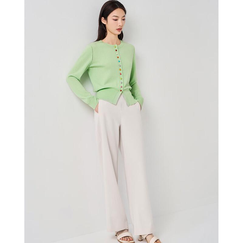 Iveni Women's Elegant Straight-Leg Trousers