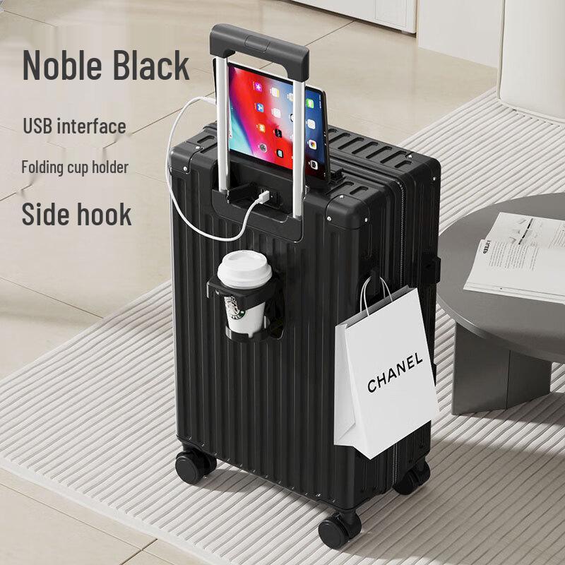 OEING USB Password Zipper Luggage 26 inch