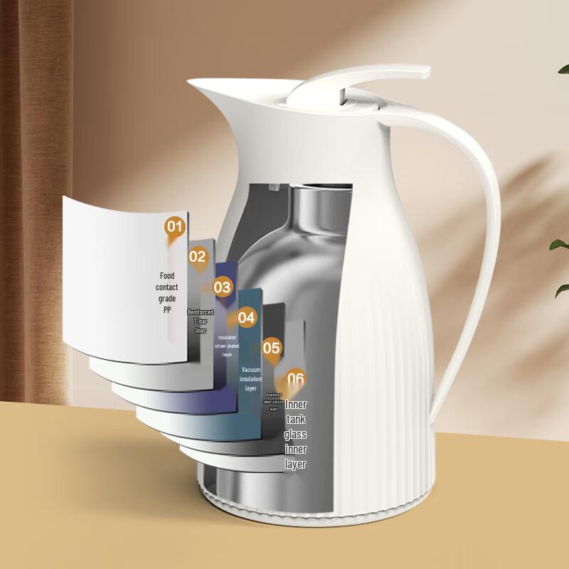 Huixun Large Capacity Glass Lined Thermos Flask