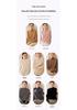 Women's Slim-Fit Ribbed Cashmere Sweater - Half-High Neck Knit Top for Autumn and Winter