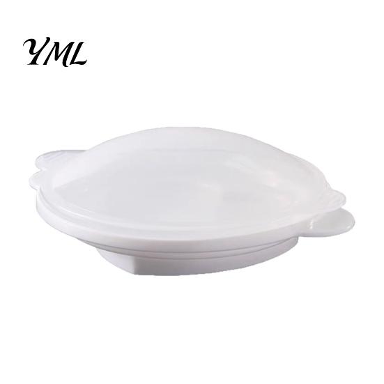 Microwave Egg Poacher Heart Shape with Lid & Handle, Heat-Resistant Food-Grade PP Easy Clean Cooker for Tender Poached Eggs, Non-Stick Heart-Shaped