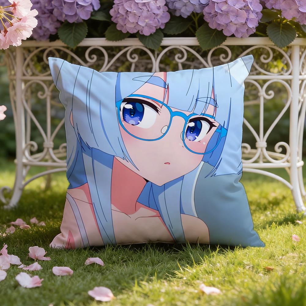 S-Shiunji ke no kodomo tachi Anime Cushion Cover Home & Car Dual-Scene Pillow Cover: Reversible for Premium Comfort