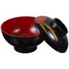 With Lid Miso Soup Bowl Soup Container Soup Bowl with Lid Japanese Flower Bowl  Dining Accessories