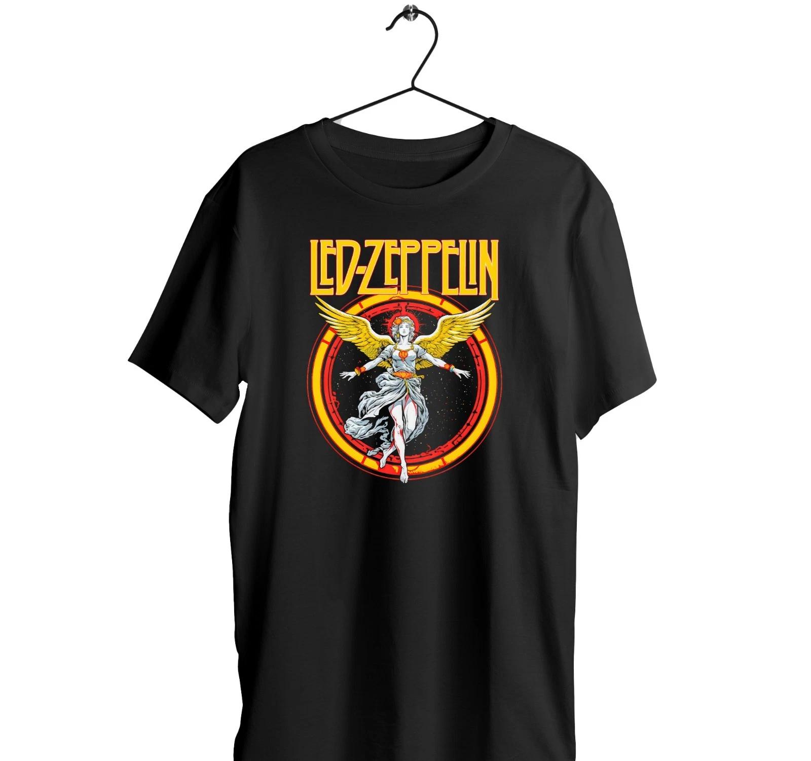 Led Zeppelin Angel - breathable polyester T-shirt - Hard rock/heavy metal Tee 3XL