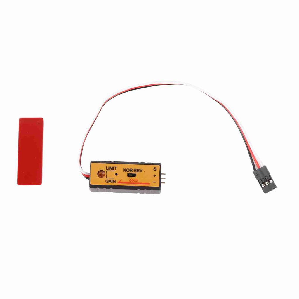 RC Stability Control Gyro Accurate Single Stage Gain Sensitivity RC Car Gyro Controller Module 46V