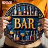 Vintage Tin Sign Metal Wall Art Home Bar Cafe Decor Easy Hang