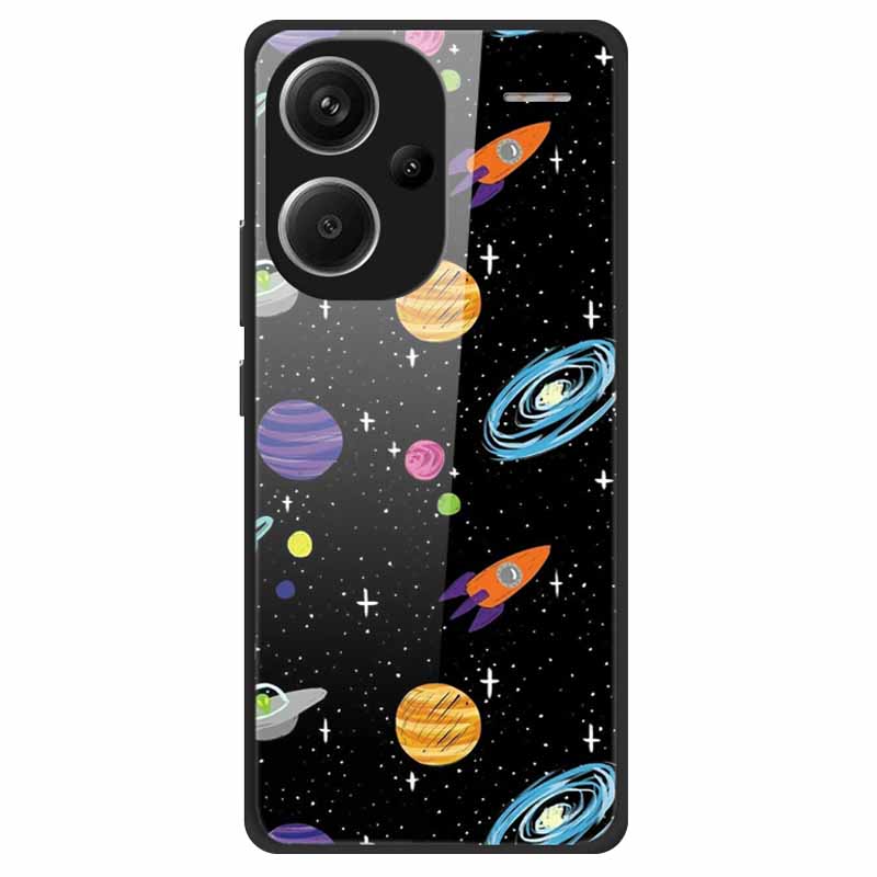 For Redmi Note 13 Pro Plus 5G Case Pro+ Tempered Glass Hard Fundas for Xiaomi Redmi Note 13 Pro Note13 5G Cover Coque Luxury