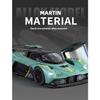 1/32 Scale Aston Martin Valkyrie AMR 001 Supercar Alloy Die Casting Metal Model Car Sound and Light Children's Toy Car Gifts for Boy