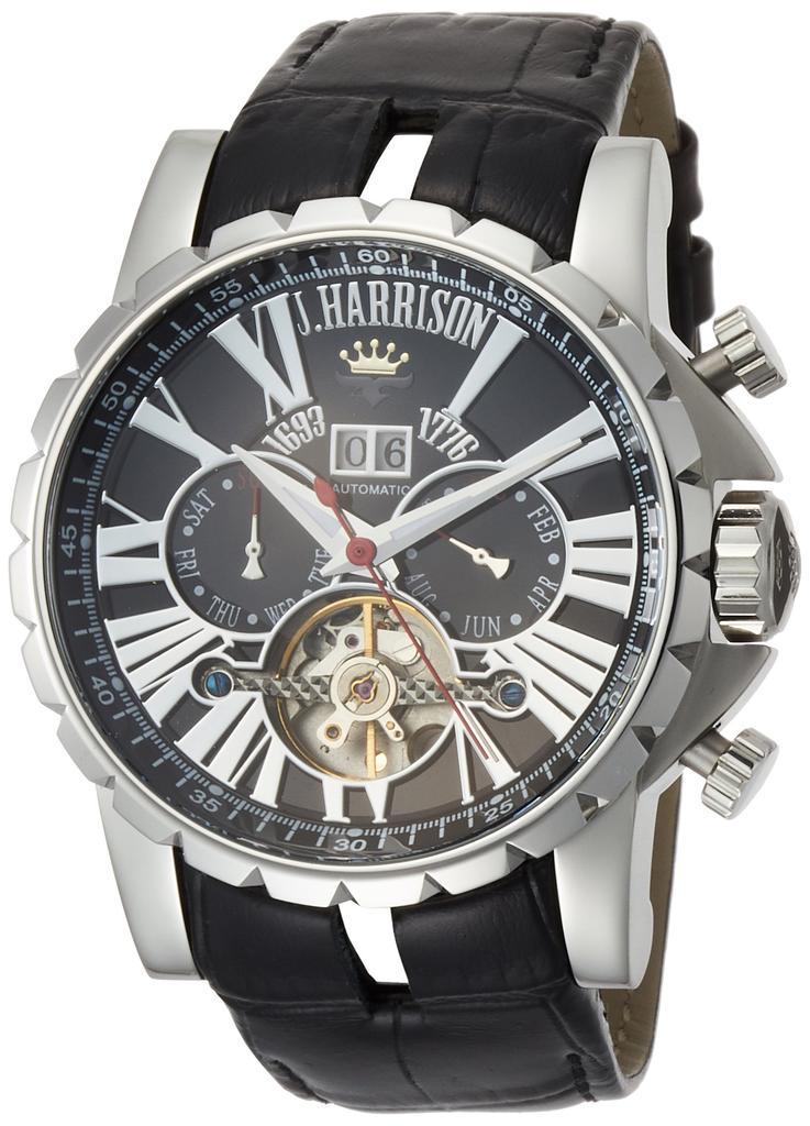 Jae Harrison JH-033SB Men's Watch, Black, Officially Imported
